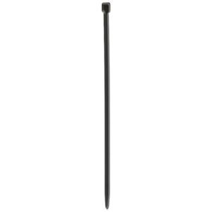 Eagle Aspen 501052 100-Pack 11-In. UV-Resistant Nylon 6/6 Standard Cable Ties, 50-Lb. Tensile Strength, Temperature-Rated -40deg F to 185deg F (7.5 In.)