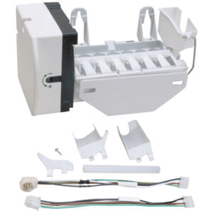 ERP WR30X10093 Replacement Ice Maker with Harness for GE Part Number WR30X10093