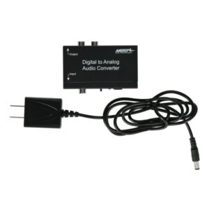Ethereal CS-DAC2 Digital TOSLINK/Optical SPDIF to RCA Audio Converter, CS-DAC2