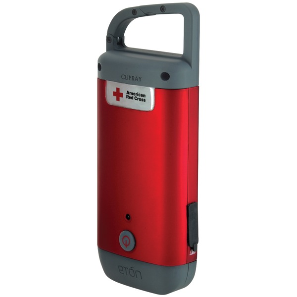 Eton ARCCR100R-SNG American Red Cross Clipray Clip-on Flashlight and Charger