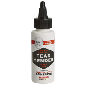 Tear Mender TM-1 Instant Fabric and Leather Adhesive Squeeze Bottle (2 Oz.)