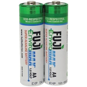 FUJI ENVIROMAX 4300BP2 EnviroMax AA Super Alkaline Batteries (2 Pack)