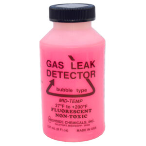 Highside Chemicals 23008 Mid-Temp Gas Leak Detector, 8-Oz. Bottle with Dauber