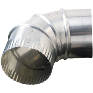 No Logo DE904/10544 90deg Aluminum Duct Elbow
