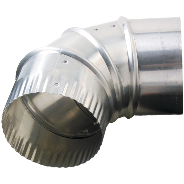 No Logo DE904/10544 90deg Aluminum Duct Elbow