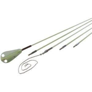 Labor Saving Devices 81-230 30-Ft. Creep-Zit FiberFuse Luminous Wire-Running Rod Kit, 81-230