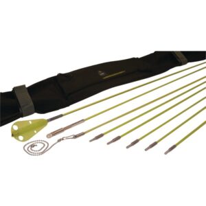 Labor Saving Devices 81-600 24-Ft. Creep-Zit Compact FiberFuse Wire-Running Rod Kit