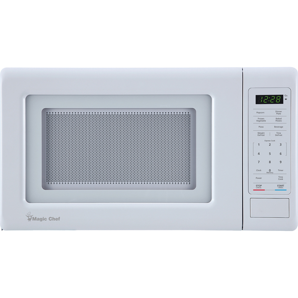 Magic Chef MC77MW 0.7-Cu. Ft. 700-Watt Countertop Digital Touch Microwave (White)