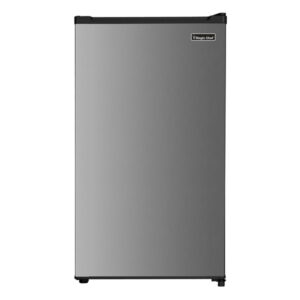 Magic Chef MCAR32PSE 3.2-Cu. Ft. Freezerless ENERGY STAR Mini Fridge (Silver)