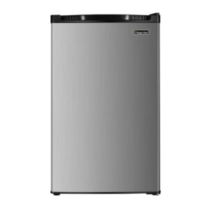 Magic Chef MCR44SE 4.4-Cu. Ft. Compact Refrigerator, MCR44 (Silver)