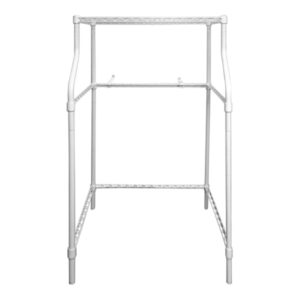 Magic Chef MCSLS12CH Compact Laundry Dryer Stand (Chrome)