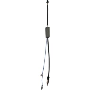 Metra 40-EU55 Amplified Vehicle Antenna Adapter Cable for 2002 and up GM/Chrysler/Volkswagen, Single Connector