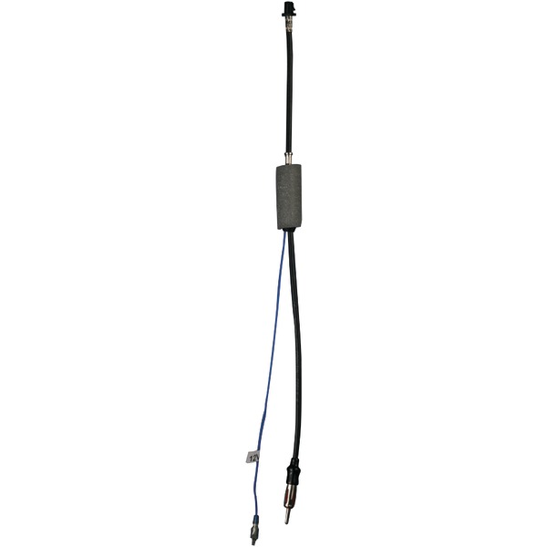 Metra 40-EU55 Amplified Vehicle Antenna Adapter Cable for 2002 and up GM/Chrysler/Volkswagen, Single Connector