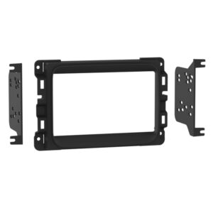 Metra 95-6518B ISO Double-DIN Installation Kit for 2015 and Up Chrysler/Jeep/Ram Vehicles, 95-6518B