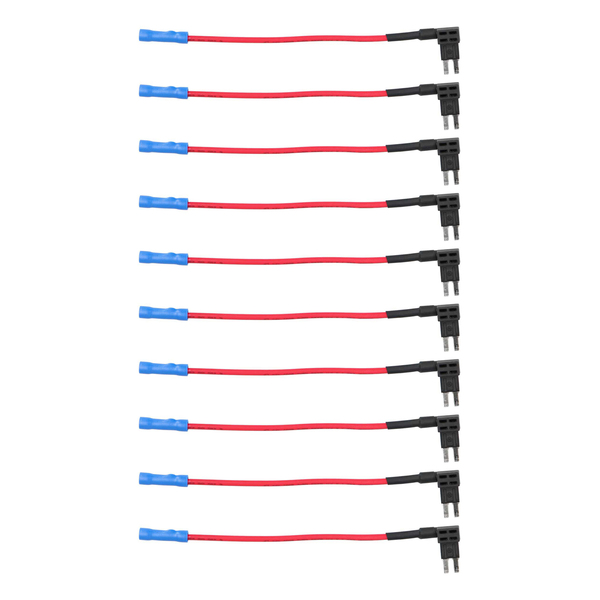 Install Bay ATRDT-R Micro2 ATR Dual-Slot Blade Rightward Fuse Tap, 10 Pack