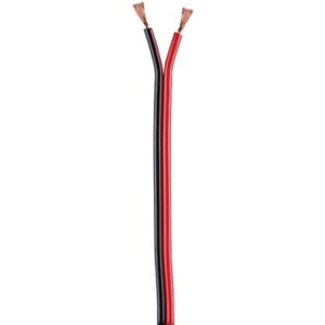 Install Bay SWRB18500 Red/Black Paired All-Copper Primary Speaker Wire, 500 Ft (18 Gauge)