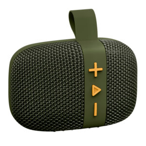 STUDIO PRO by FISHER SBT294GRN ECO GO Waterproof Portable Bluetooth Speaker with FM Radio, SBT294 (Green)