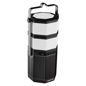 Monster MNLUNA 20-Watt LUNA Portable Rechargeable Bluetooth Speaker with Detachable Lights, 360deg Sound, IPX5 Water-Resistant, up to 10 Hours Battery Life