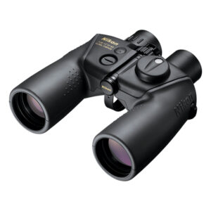 Nikon 16026 OceanPro CF 7x50 Waterproof Marine Binoculars with Illuminated Global Compass and Nylon Floating Strap