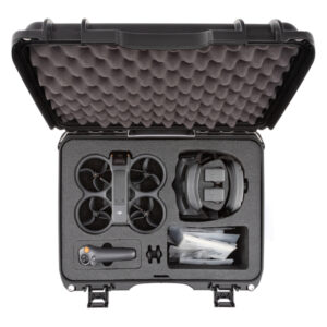 NANUK 925S-080BK-0A0-C1812 925 Travel Storage Waterproof Hard Shell Case for DJI Avata 2 Fly More Combo