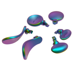 Nyko 83316 Edge Paddles for DualSense Edge (Multicolored)