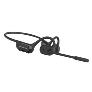 OPN Sound OS5050BL Chat Pro Bluetooth Open-Ear Headset with Flexible ENC Boom Mic and USB Dongle, up to 17 Hours Play Time, IPX5 Water-Resistant