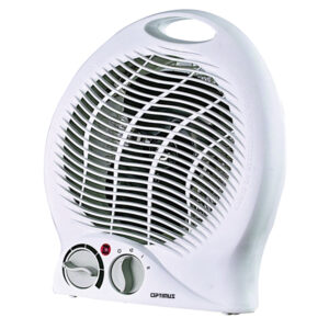 Optimus H-1322 1,500-Watt-Max Portable Fan Heater with Thermostat, H-1322