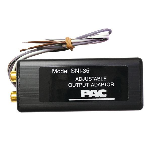 PAC SNI-35 2-Channel Adjustable Line-Out Converter for Factory Radios, SNI-35