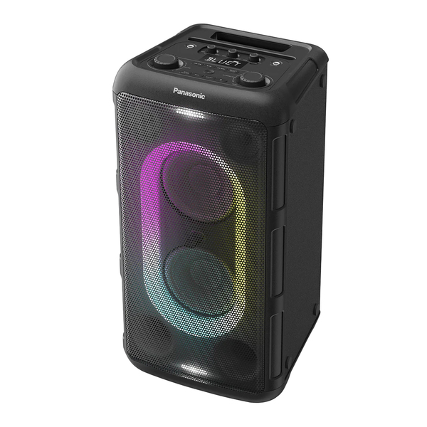 Panasonic SC-BMAX10 BMAX10 Portable Bluetooth Party System Speaker with RGB Lights, Black