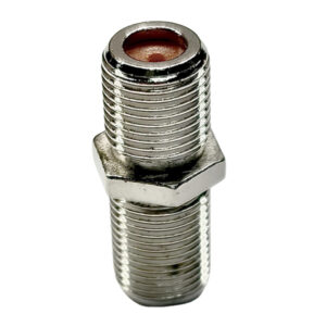 Eagle Aspen 500268 F-81 3-GHz Female-to-Female Barrel Splice Connector, 100 Count
