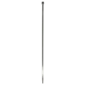 ProBrand CABTIE840GR 100-Pack 8-In. Nylon 6/6 Standard Cable Ties, 50-Lb. Tensile Strength, Temperature-Rated -40deg F to 185deg F, UL Rated for Indoor Use, Gray