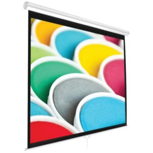 Pyle PRJSM1006 Universal Pull-down Manual Projection Screen (100 In.)
