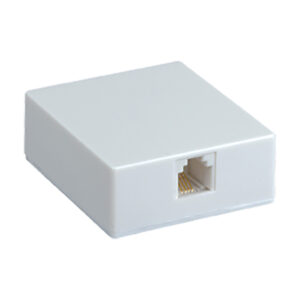 RCA TP265WHR TP265WHR Surface-Mount Baseboard Phone Jack