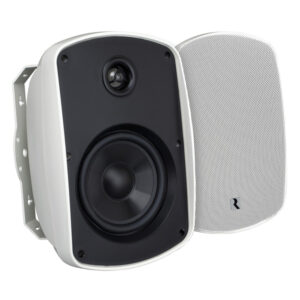 Russound 5B65mk2-W 6.5-In. 150-Watt Acclaim 5 Series OutBack MK2 2-Way Outdoor Speaker Pair with IMPP Cone Woofer and Teteron Tweeter, 8 Ohms (White)