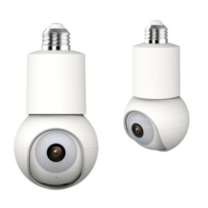 eco4life SC-RIPC-2006 Wi-Fi 2K 1440p Smart PTZ Light Bulb Security Camera, SC-RIPC-2006