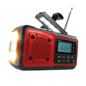 Supersonic SC-1078ERN Guardian Portable AM/FM/NOAA Weather Alert Emergency Radio, Multi Powered, SC-1078ERN