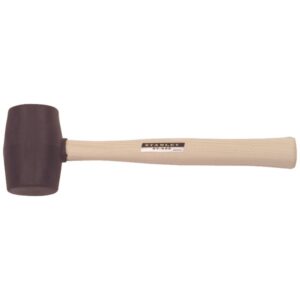 STANLEY 57-522 18-Oz. Rubber Mallet with Wood Handle