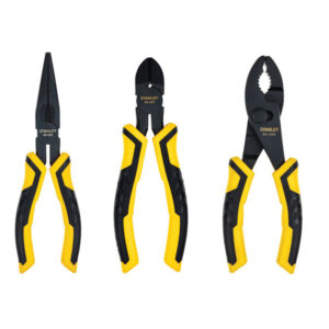 STANLEY 84-056 3-Piece Linesman Pliers Set, 84-056