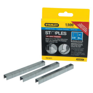 STANLEY TRA706T/RTO-041 3/8-In. Heavy-Duty Staples, 1,000 Count