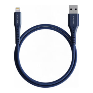 Nautica UCCCB16-01-04 4-Ft. 12-Watt USB-A to Lightning Cable, MFi Certified, Urban CB105 (Navy)