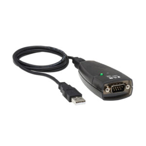 Tripp Lite by Eaton USA-19HS Keyspan USB-A Male to DB9 RS232 Male Serial Adapter, 3 Ft., Black, USA-19HS
