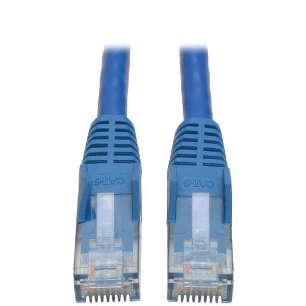 Tripp Lite by Eaton N201-007-BL CAT-6 Gigabit Snagless Molded Stranded UTP Ethernet Cable (7 Ft.; Blue)