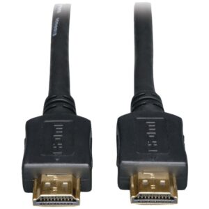 Tripp Lite by Eaton P568-100 1080p HDMI Male/Male Standard-Speed HDMI Gold Cable, Black (100 Ft.)