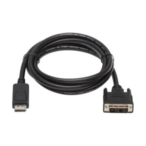 Tripp Lite by Eaton P581-006 1080p DisplayPort Male with Latch to DVI-D Male Single Link Adapter Cable, Black, 6 Ft., P581-006