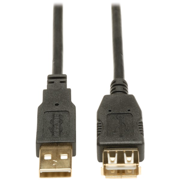 Tripp Lite by Eaton U024-006 USB 2.0 Extension Cable, USB-A Male/Female, Black (6 Ft.)