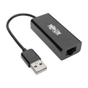 Tripp Lite by Eaton U236-000-R USB 2.0 to RJ45 Ethernet NIC Network Adapter, U236-000-R