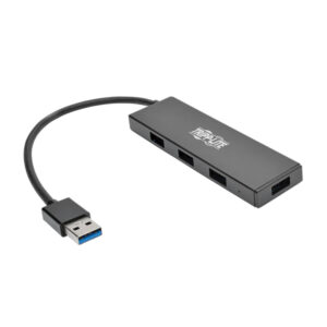 Tripp Lite by Eaton U360-004-SLIM Portable USB 3.0 SuperSpeed 5-Gbps Mini Hub, 4 Ports, Ultra-Slim, U360-004-SLIM