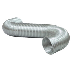 Deflecto A045/9 Semi-Rigid 4-In. Diameter x 5-Ft. Aluminum Duct