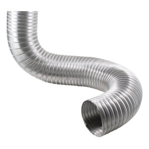 Deflecto AO48/20-A 8-Ft. Semi-Rigid Flexible Aluminum Duct (4 In. Diameter)