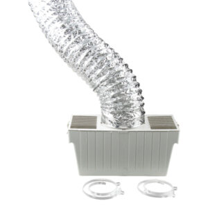Deflecto LTF Supurr-Flex Indoor Dryer Vent Lint Trap Kit